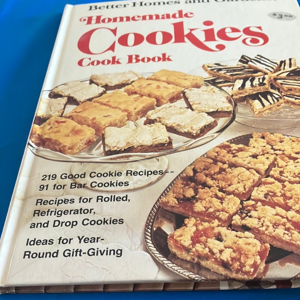 Better Homes and Gardens Homemade Cookies Cook Book